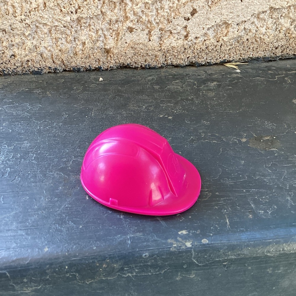 Barbie Construction Hat Pink Replacement Accessory